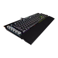 Corsair Gaming K95 RGB Platinum Keyboard, RGB Keys+Bar, Cherry MX Speed Mechanical, Wired, USB, FPS/MOBA Caps