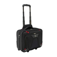 Wenger 600664 TRANSFER Expandable Wheeled Laptop Briefcase , Padded laptop compartment with iPad/Tablet / eReader Pocket