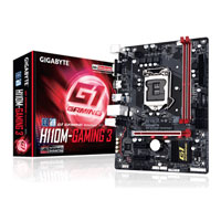 Gigabyte H110M Gaming 3, Intel H110, S 1151, DDR4, SATA 3, 1x PCIe 3.0 x16, Intel GbE, HDMI/VGA, USB 3.0, MicroATX