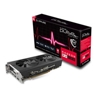 8GB Sapphire Radeon RX 580 PULSE, 14nm Polaris, 2304 Streams, 1366MHz GPU, 8000MHz GDDR5, 2xDP/2xHDMI/DVI-D
