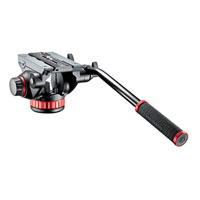 502HD Pro Manfrotto Video Head with Flat Base with 3/8"-16 Connection