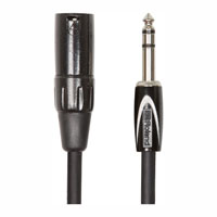 Roland 10FT / 3M 1/4” TRS-XLR (Male) Balanced Interconnect Cable