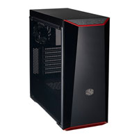 Cooler Master MasterBox Lite 5, Black, Mid Tower Computer Chassis, with Window, ATX/MicroATX/Mini-ITX, 120mm Fan, USB3.0