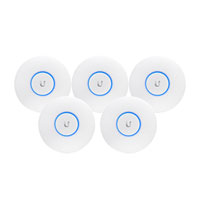 Ubiquiti Five Pack UAP-AC-LITE PoE Access Point  (No PoE Injectors)