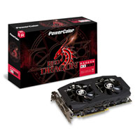 8GB PowerColor Radeon RX 580 Red Dragon V2, 14nm Polaris, 2304 Streams, 1350MHz Boost, 8000MHz GDDR5, 3x DP/HDMI/DVI-D