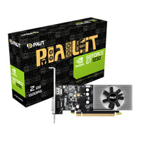 Palit GeForce GT 1030 2GB GDDR5 Graphics Card, 384 Core, 1227MHz GPU, 1468MHz Boost