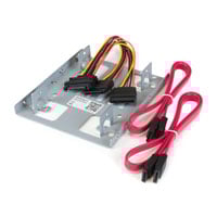 StarTech.com 2 Drive 2.5" to 3.5" Bracket for Mounting Bay