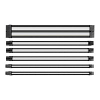 Thermaltake TtMod 30cm Black/White Sleeved Cable Management Kit