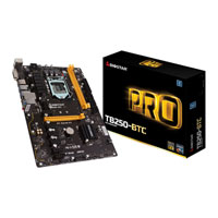 Biostar TB250-BTC, Miner, Intel B250, S 1151, DDR4, PCIe 3.0 x16 + 5x PCIe x1, SATA3, M.2, Realtek GbE, USB 3.0, ATX