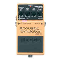 BOSS - 'AC-3' Acoustic Simulator Guitar Pedal