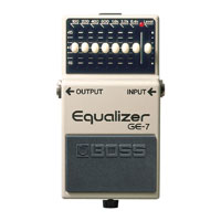 Boss - 'GE-7' Graphic Equalizer Pedal