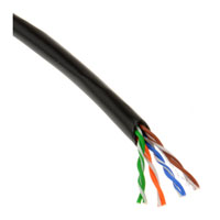 Xclio 305M CAT6 UTP Solid Copper External Grade Outdoor Network Cable (CCTV) - Black