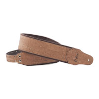 Right On Straps Bassman Cork Guitar Strap (Brown)