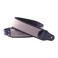 Right On Straps Jazz Ostrich Guitar Strap (Taupe)