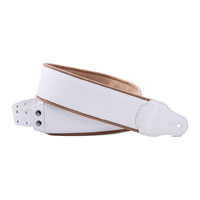 Right On Straps Jazz Graham Guitar Strap (White)