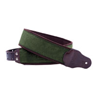 Right On Straps Jazz Cashmere Guitar Strap (Green)
