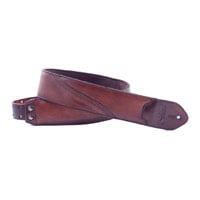 Right On Straps Leathercraft Freckled Guitar Strap (Brown)