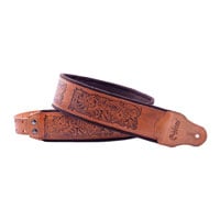 Right On Straps Leathercraft Charro Guitar Strap (Woody)