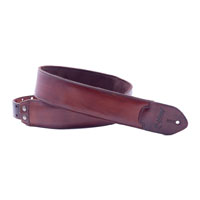 Right On Straps Leathercraft Vintage Guitar Strap (Brown)