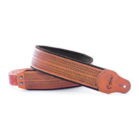 Right On Straps Leathercraft Tress Guitar Strap (Woody)