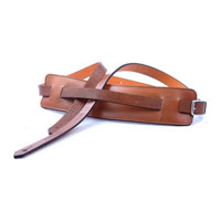 Right On Straps Leathercraft Slim Guitar Strap (Woody)