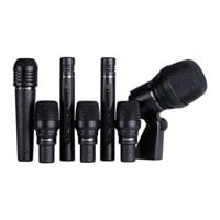 Lewitt DTP Beat Kit Pro 7 - 7-Piece Drum Microphone Bundle With Case