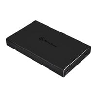 Silverstone External USB 3.1 Type C HDD/SSD Enclosure with 2 Port USB HUB + Type C Charge Port Hub