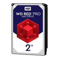 WD Red Pro 2TB NAS 3.5" SATA HDD/Hard Drive 7200rpm