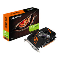 Gigabyte GeForce GT 1030 OC 2GB GDDR5 Graphics Card, 384 Core, 1265MHz GPU, 1518MHz Boost