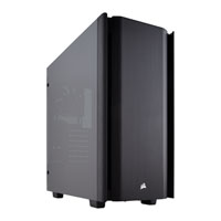 Corsair Obsidian Series 500D, Black, Mid Tower PC Case, w/ Tempered Glass Windows, ATX/mATX/mITX, 2x 120mm Fans, USB3.1C