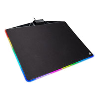 Corsair Gaming MM800C RGB Polaris RGB LED Cloth Gaming Surface/Pad, with 15 Customisable Light Zones, USB Passthrough