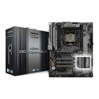 ASRock X299 OC Formula, Intel X299, S 2066, DDR4, SATA3, Dual M.2, 4-Way SLi/CrossFire, Dual GbE, USB 3.1 Gen2 A+C, ATX