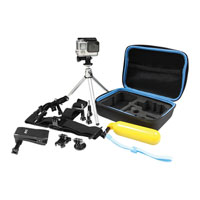 Jivo JI-1908 GoGear 6-in-1 Accessory/Mount Kit for GoPro and Action Cameras
