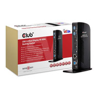 Club 3D USB 3.0 Dual Display 4K@60Hz Docking Station