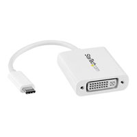 USB-C to DVI-D Adapter White