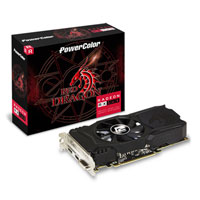 4GB PowerColor Radeon RX 560 Red Dragon, 14nm Polaris, 1024 Streams, 1176MHz Boost, 7000MHz GDDR5, DP/HDMI/DVI-D DL
