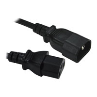 Scan 3m Kettle Lead Extension C13 to C14 Power Cable/Connector