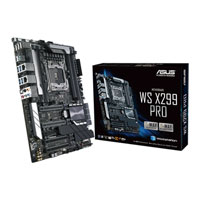 ASUS WS X299 PRO, Intel X299, S 2066, DDR4, SATA3, U.2, Dual M.2, 3-Way SLi/CrossFire, Dual GbE, USB 3.1 Gen2 A+C, ATX