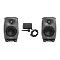 Genelec 8320A Dark Grey (Pair)+ Genelec GLM Loudspeaker Manager User Kit Bundle