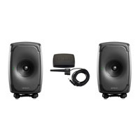 Genelec 8331APM Grey (Pair) + Genelec GLM Loudspeaker Manager User Kit Bundle