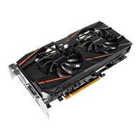 4GB Gigabyte Radeon RX 570 GAMING MI, 14nm Polaris, 2048 Streams, 1244MHz GPU, 7000MHz GDDR5, 3xDP/HDMI/DVI-D DL, OEM
