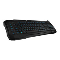 Roccat Horde 2.0 Membranical Fast Gaming Keyboard with Tuning Wheel, Backlit Blue LED