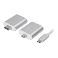 SilverStone EP11S Type-C to MiniDP, Type-C to HDMI, Type-C to VGA, MiniDP to HDMI Thunderbolt3 Support