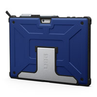 UAG Metropolis Series Case, Cobalt Blue, for Microsoft Surface Pro & Surface Pro 4, Impact Resistant, Aluminium Stand