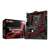 MSI B360 GAMING PLUS, Intel B360, S 1151, DDR4, SATA3, M.2, 2-Way CrossFire, Intel GbE, USB 3.1 Gen2 A+C, ATX