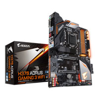 Gigabyte H370 AORUS GAMING 3 WiFi, Intel H370, S 1151, DDR4, SATA3, Dual M.2, 2-Way CrossFire, GbE/WiFi, USB3.1 A+C, ATX