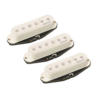 Fishman Fluence Single Width Pickups for Strat®, Set of 3, White