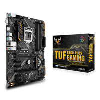 ASUS TUF B360-PLUS GAMING, Intel B360, S 1151, DDR4, SATA3, Dual M.2, 2-Way CrossFire, Intel GbE, USB 3.1 Gen2 A, ATX