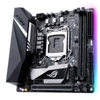 ASUS ROG STRIX B360-I GAMING, Intel B360, S 1151, DDR4, SATA3, Dual M.2, Intel GbE/WiFi, USB 3.1 Gen2 A, Mini-ITX