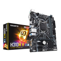 Gigabyte H310M H, Intel H310, S 1151, DDR4, SATA3, Realtek GbE, USB 3.1 Gen1 A, MicroATX